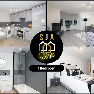 Apartment Panacotta House - Sja - Modern 1 Bed, Aberdeen